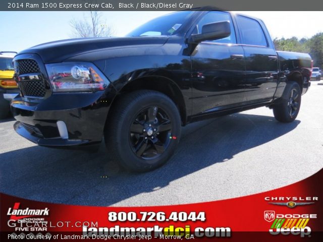 2014 Ram 1500 Express Crew Cab in Black