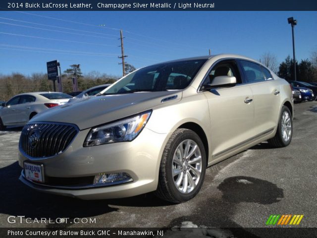 2014 Buick LaCrosse Leather in Champagne Silver Metallic