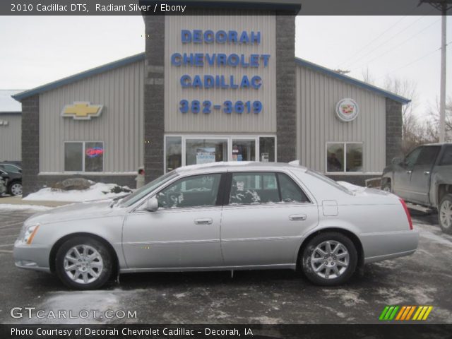 2010 Cadillac DTS  in Radiant Silver