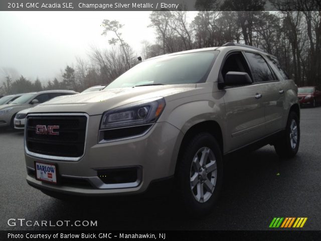 2014 GMC Acadia SLE in Champagne Silver Metallic