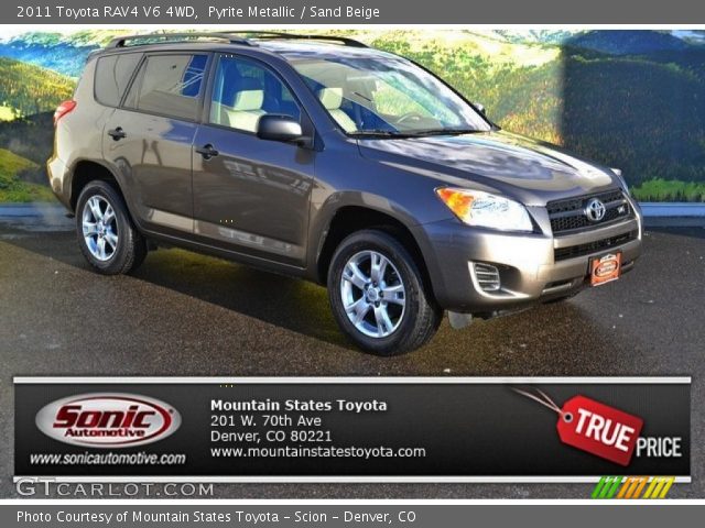 2011 Toyota RAV4 V6 4WD in Pyrite Metallic
