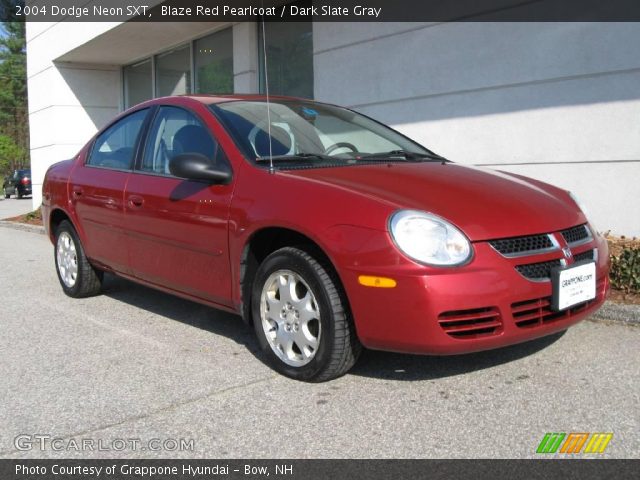 2004 Dodge Neon SXT in Blaze Red Pearlcoat