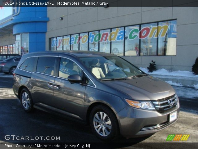 2014 Honda Odyssey EX-L in Modern Steel Metallic