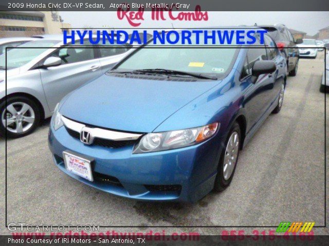2009 Honda Civic DX-VP Sedan in Atomic Blue Metallic