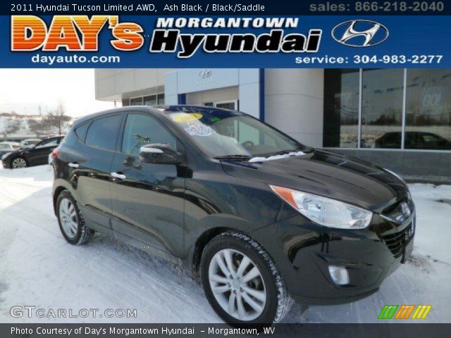 2011 Hyundai Tucson Limited AWD in Ash Black