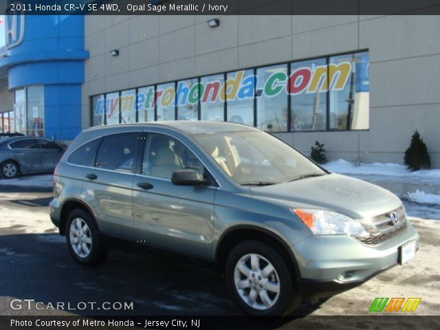 2011 Honda CR-V SE 4WD in Opal Sage Metallic