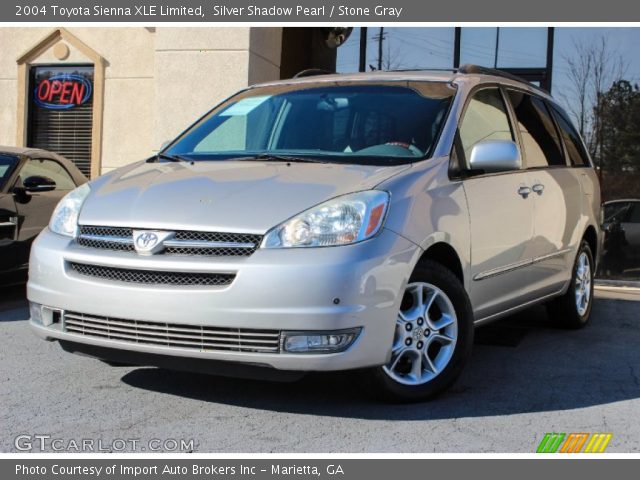 2004 Toyota Sienna XLE Limited in Silver Shadow Pearl