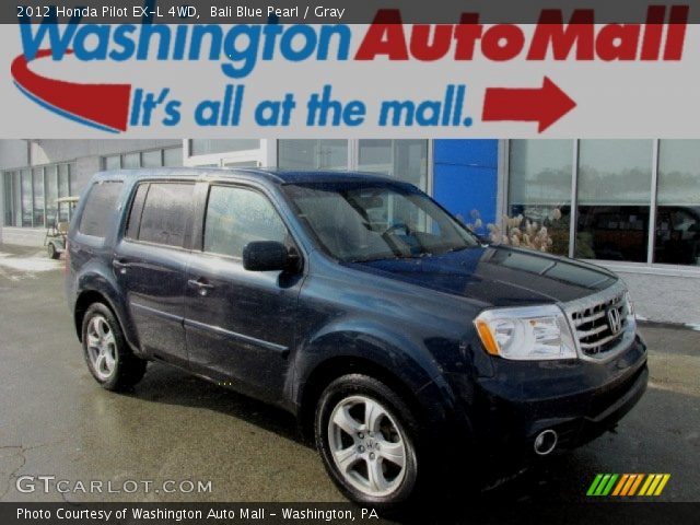 2012 Honda Pilot EX-L 4WD in Bali Blue Pearl