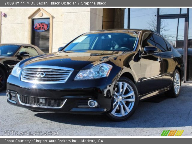 2009 Infiniti M 35 Sedan in Black Obsidian