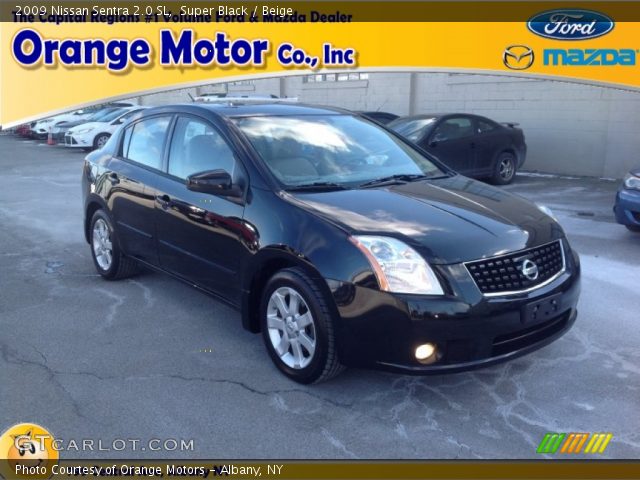 2009 Nissan Sentra 2.0 SL in Super Black