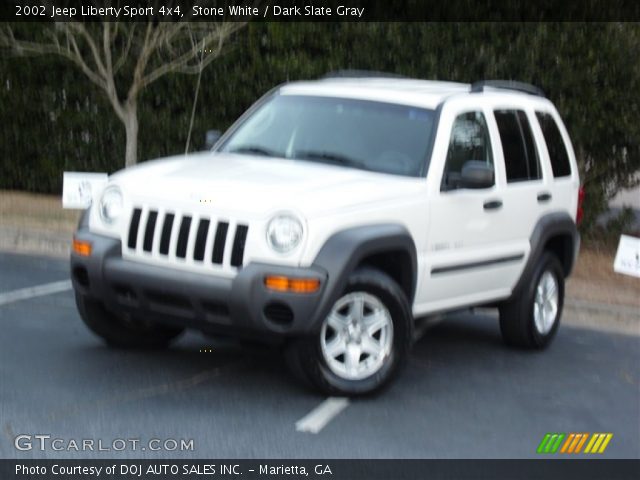 2002 Jeep Liberty Sport 4x4 in Stone White