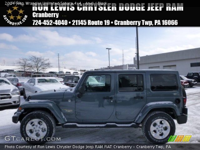 2014 Jeep Wrangler Unlimited Sahara 4x4 in Anvil