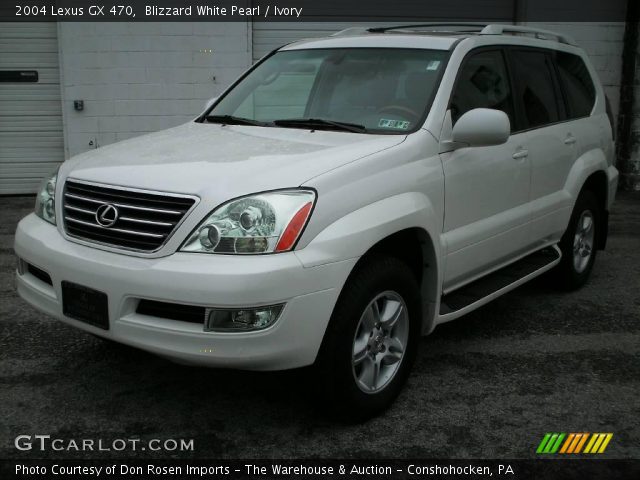 2004 Lexus GX 470 in Blizzard White Pearl