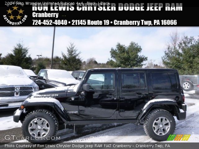 2014 Jeep Wrangler Unlimited Rubicon 4x4 in Black