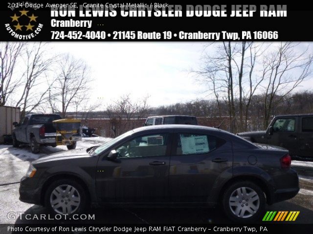 2014 Dodge Avenger SE in Granite Crystal Metallic