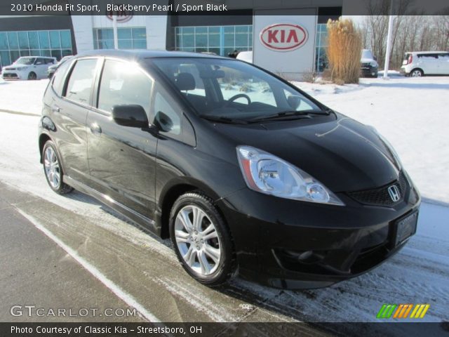 2010 Honda Fit Sport in Blackberry Pearl
