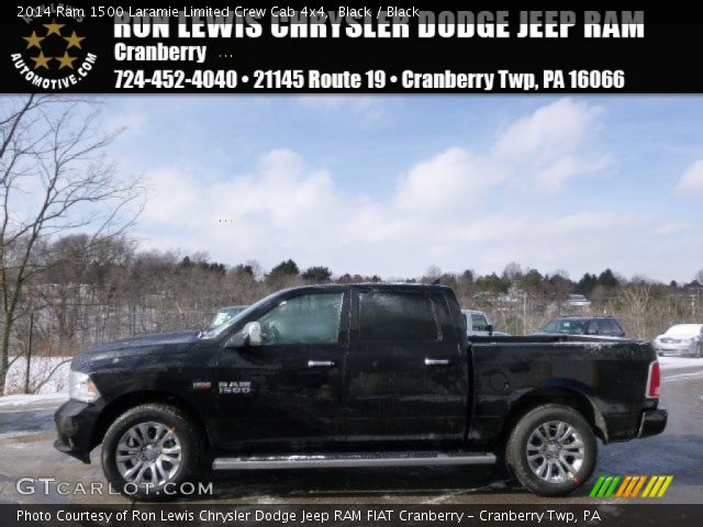 2014 Ram 1500 Laramie Limited Crew Cab 4x4 in Black