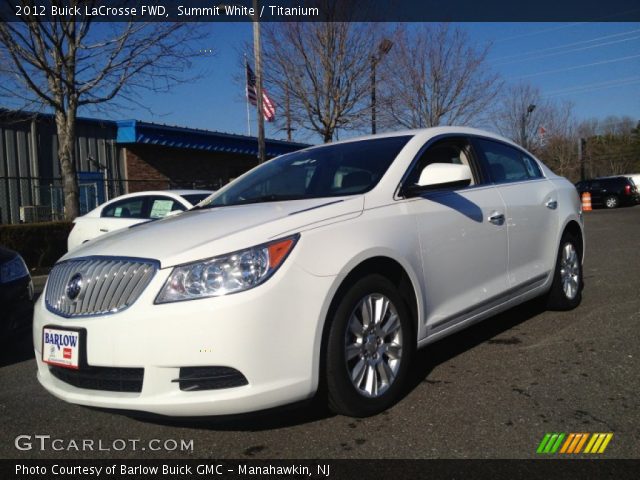 2012 Buick LaCrosse FWD in Summit White
