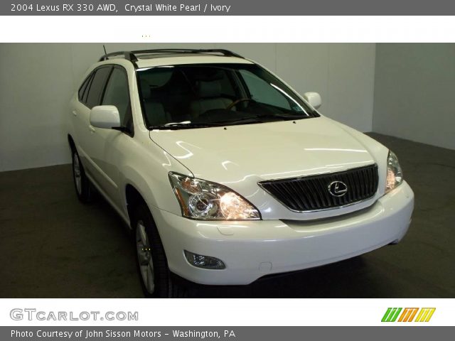 2004 Lexus RX 330 AWD in Crystal White Pearl