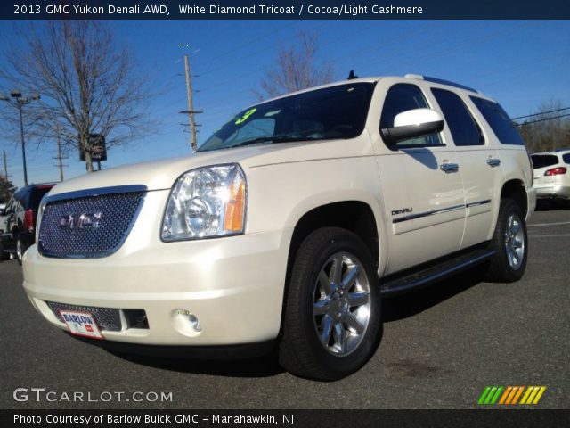 2013 GMC Yukon Denali AWD in White Diamond Tricoat