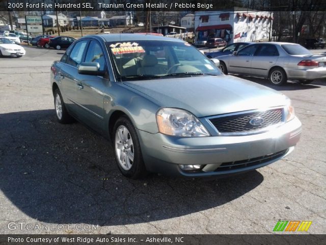 2005 Ford Five Hundred SEL in Titanium Green Metallic