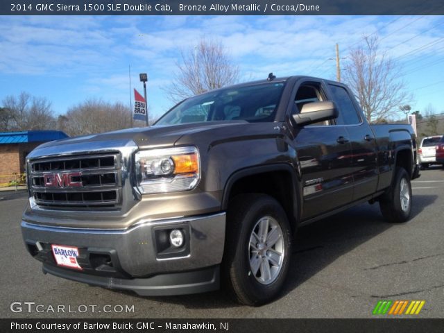 2014 GMC Sierra 1500 SLE Double Cab in Bronze Alloy Metallic