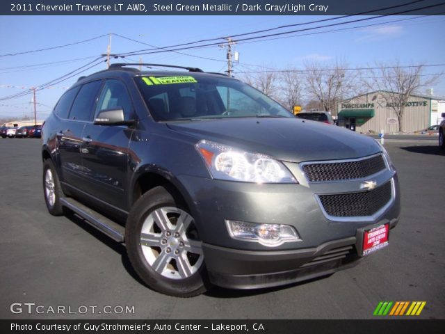 2011 Chevrolet Traverse LT AWD in Steel Green Metallic