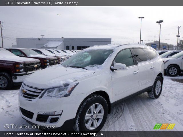 2014 Chevrolet Traverse LT in White
