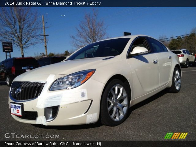 2014 Buick Regal GS in White Diamond Tricoat