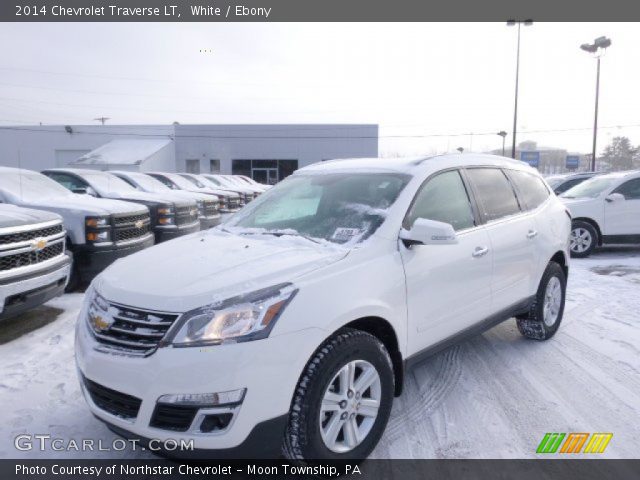 2014 Chevrolet Traverse LT in White
