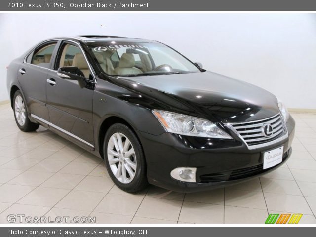 2010 Lexus ES 350 in Obsidian Black