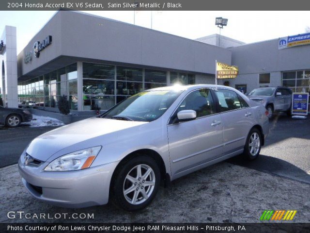 2004 Honda Accord EX V6 Sedan in Satin Silver Metallic