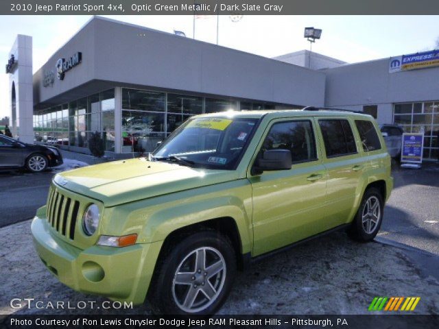 2010 Jeep Patriot Sport 4x4 in Optic Green Metallic