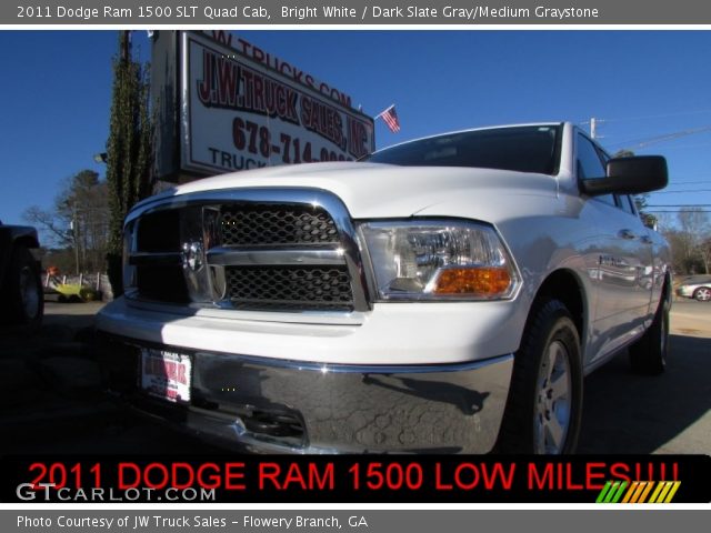 2011 Dodge Ram 1500 SLT Quad Cab in Bright White