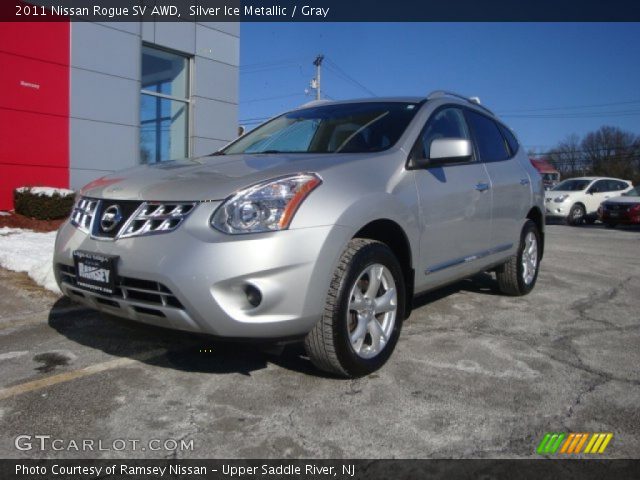 2011 Nissan Rogue SV AWD in Silver Ice Metallic