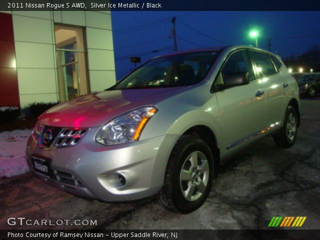 2011 Nissan Rogue S AWD in Silver Ice Metallic