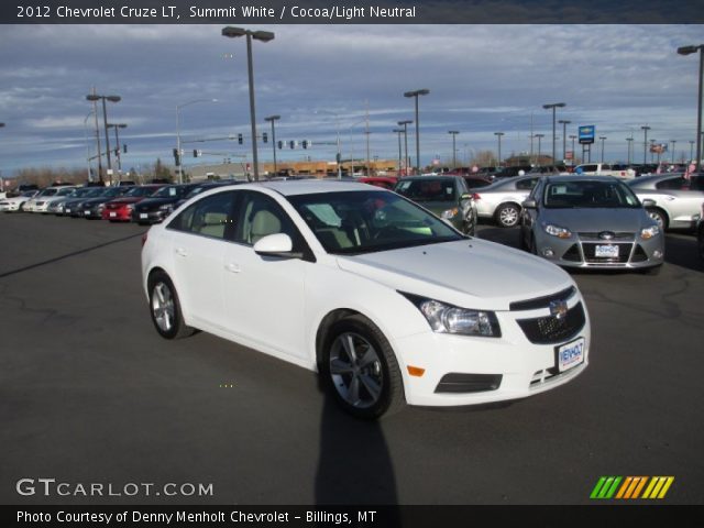 2012 Chevrolet Cruze LT in Summit White