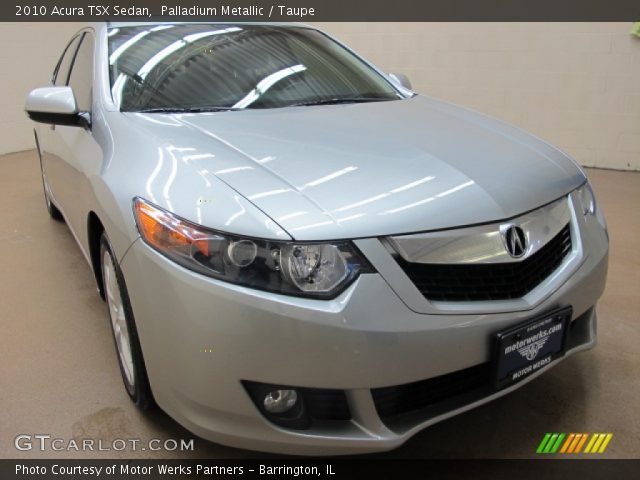 2010 Acura TSX Sedan in Palladium Metallic