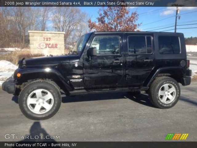 2008 Jeep Wrangler Unlimited Sahara 4x4 in Black
