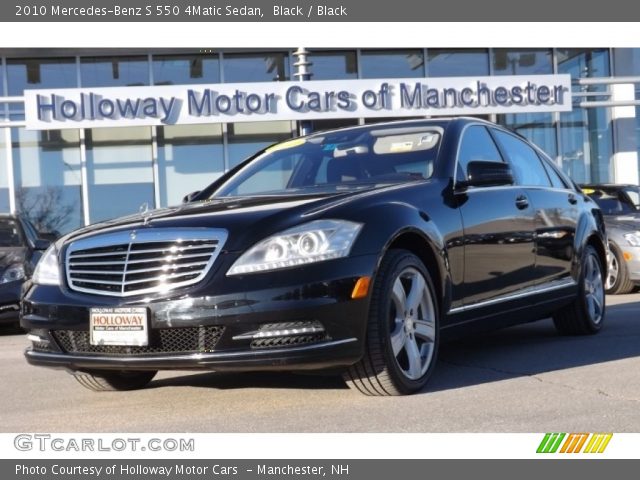 2010 Mercedes-Benz S 550 4Matic Sedan in Black