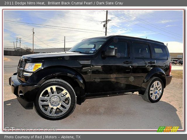 2011 Dodge Nitro Heat in Brilliant Black Crystal Pearl