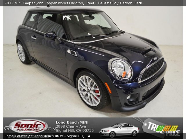 2013 Mini Cooper John Cooper Works Hardtop in Reef Blue Metallic