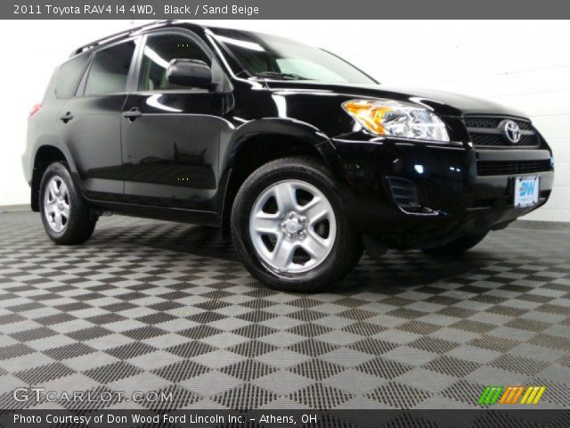 2011 Toyota RAV4 I4 4WD in Black