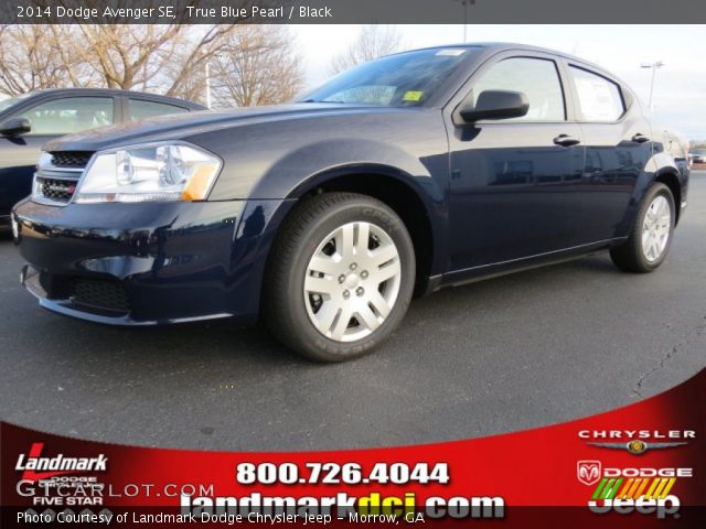 2014 Dodge Avenger SE in True Blue Pearl