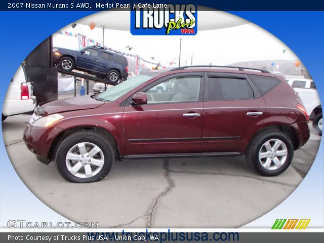 2007 Nissan Murano S AWD in Merlot Pearl