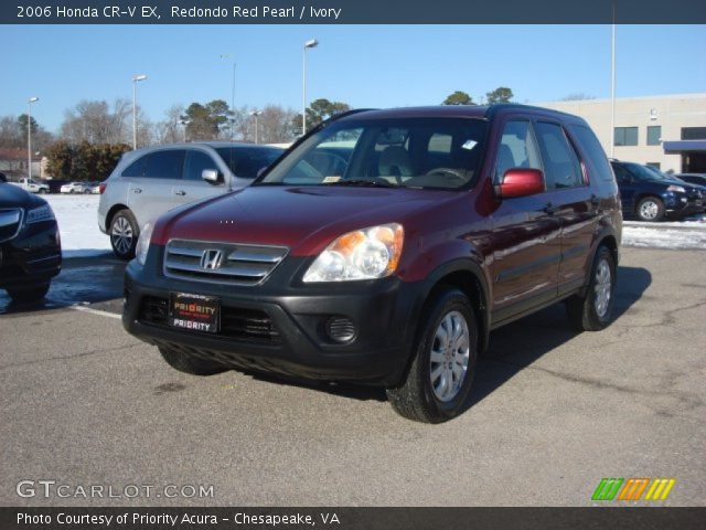 2006 Honda CR-V EX in Redondo Red Pearl