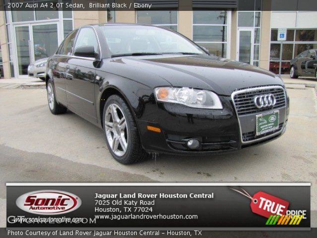 2007 Audi A4 2.0T Sedan in Brilliant Black