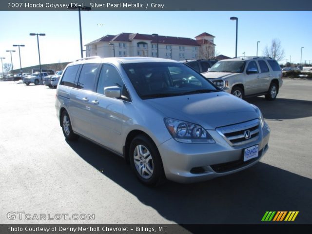 2007 Honda Odyssey EX-L in Silver Pearl Metallic