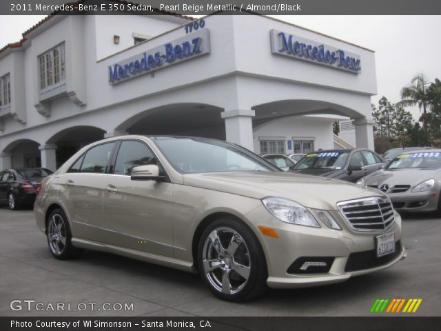 2011 Mercedes-Benz E 350 Sedan in Pearl Beige Metallic