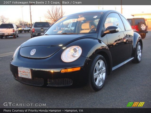 2007 Volkswagen New Beetle 2.5 Coupe in Black